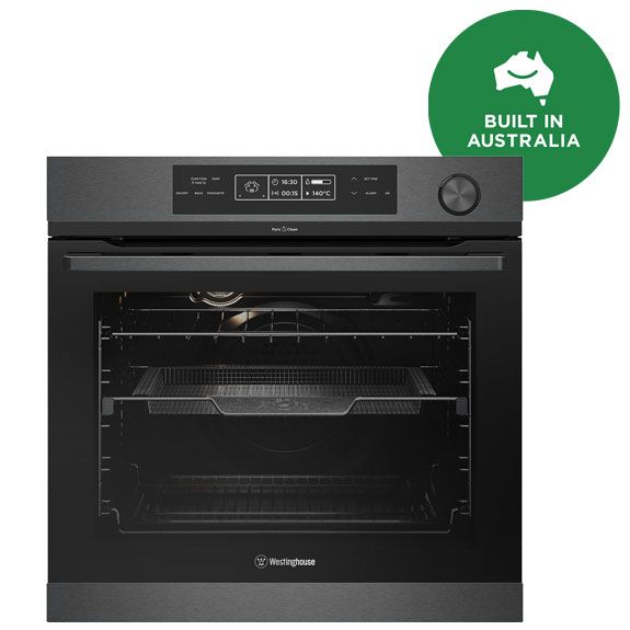 Westinghouse 60cm Electric Multifunction Oven - Dark Stainless Steel