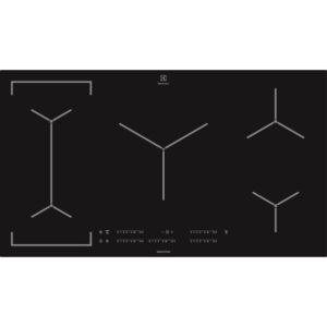 Electrolux 90cm 5 Zone Induction Cooktop - Black Ceramic Glass
