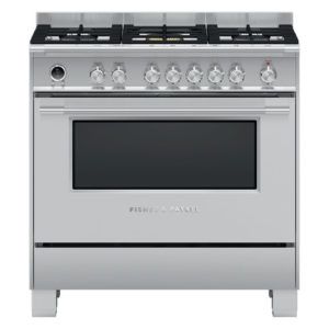 Fisher & Paykel Dual Fuel Freestanding Cooker - Stainless Steel