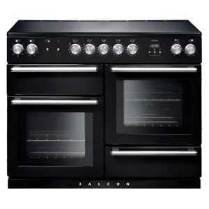 Falcon Nexus 110cm Induction Hob Cooker - Black & Chrome