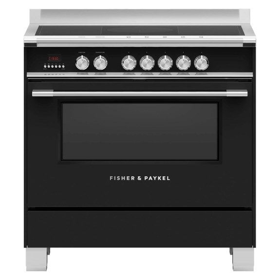 Fisher & Paykel 90cm Freestanding Induction Cooker - Black - Image 2
