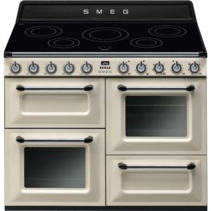 Smeg Victoria 110cm 5 Zone Induction Freestanding Cooker - Cream