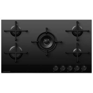 Fisher & Paykel 90cm 5 Zone Gas on Glass Cooktop