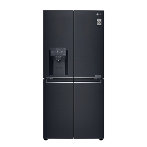 LG 506 Litre Slim French Door Refrigerator - Matte Black