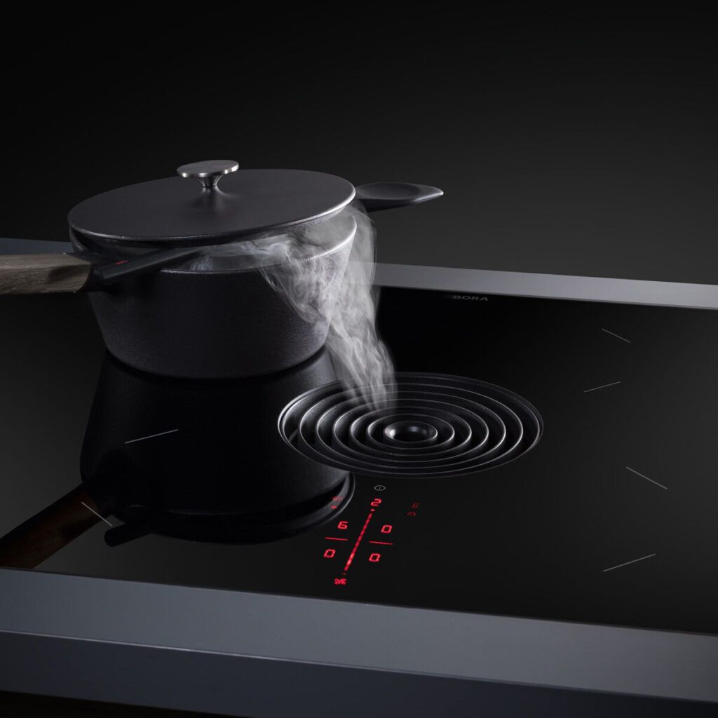 BORA PURE 76cm Induction Cooktop with Externally Ducted Integrated