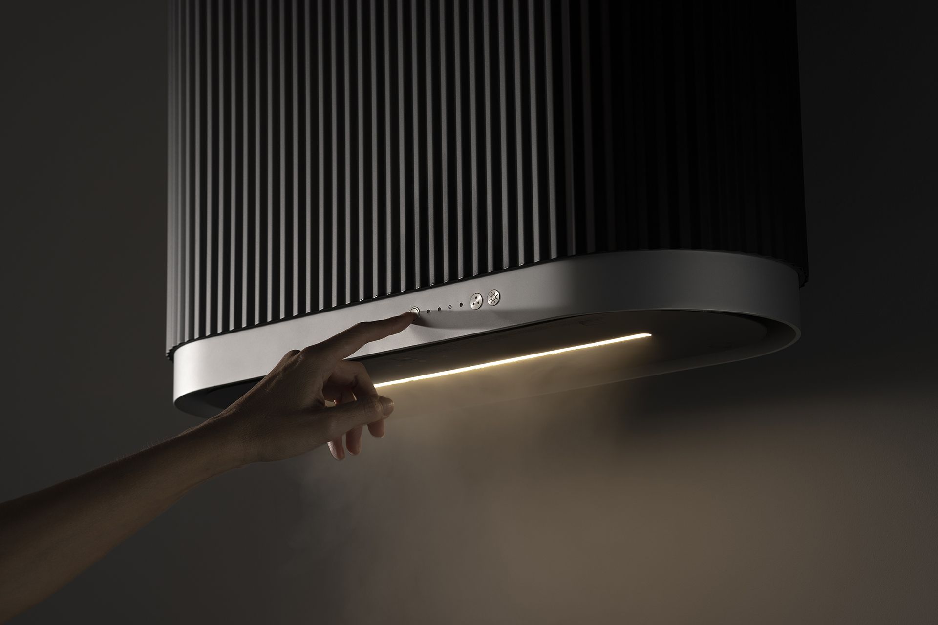 Schweigen Design 900mm Aura Black Wallmount Rangehood (Non-Silent) - SDAURA-9-BLK - Image 3