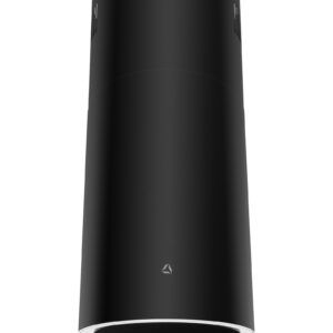 Schweigen Design 380mm Halo Black Island Rangehood (Non-Silent) - SDHALO-BLK