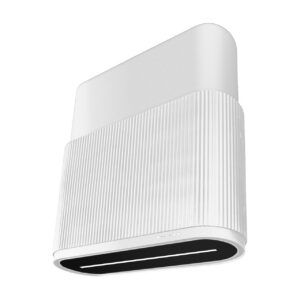 Schweigen Design 900mm Aura-W White Island Rangehood (Non-Silent) - SDISAU-9-WHT