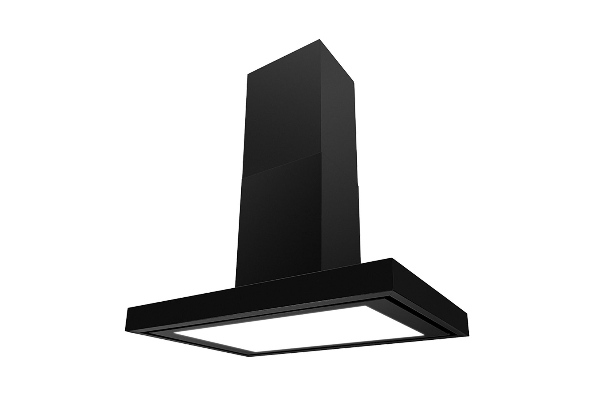 Schweigen Design 900mm Luna Black Wallmount Rangehood (Non-Silent) - SDLUNA-9-BLK