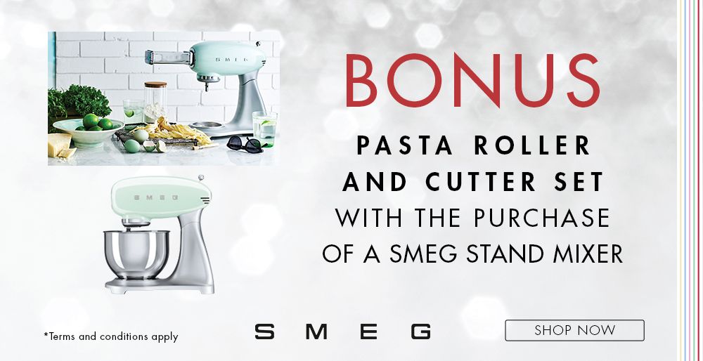 Smeg Pasta Roller & Cutter Set