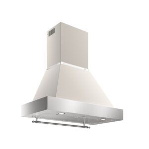 Bertazzoni Heritage Series 100cm Canopy - Ivory/Stainless Steel