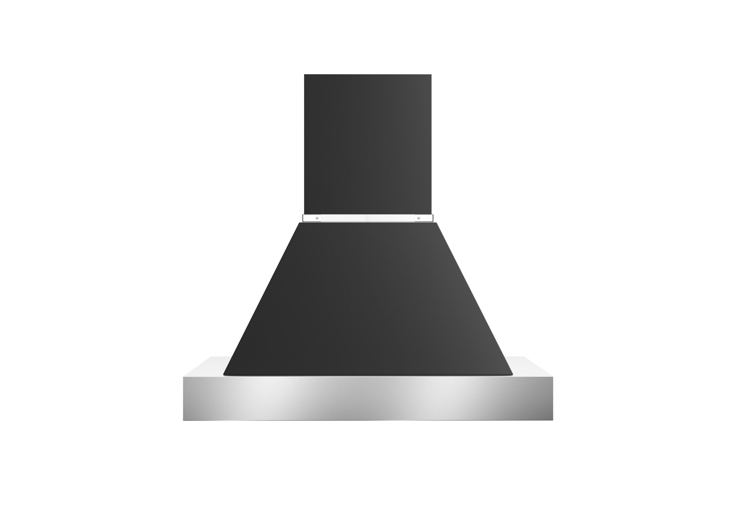 Bertazzoni Heritage Series 100cm Canopy - Matt Black/Stainless Steel