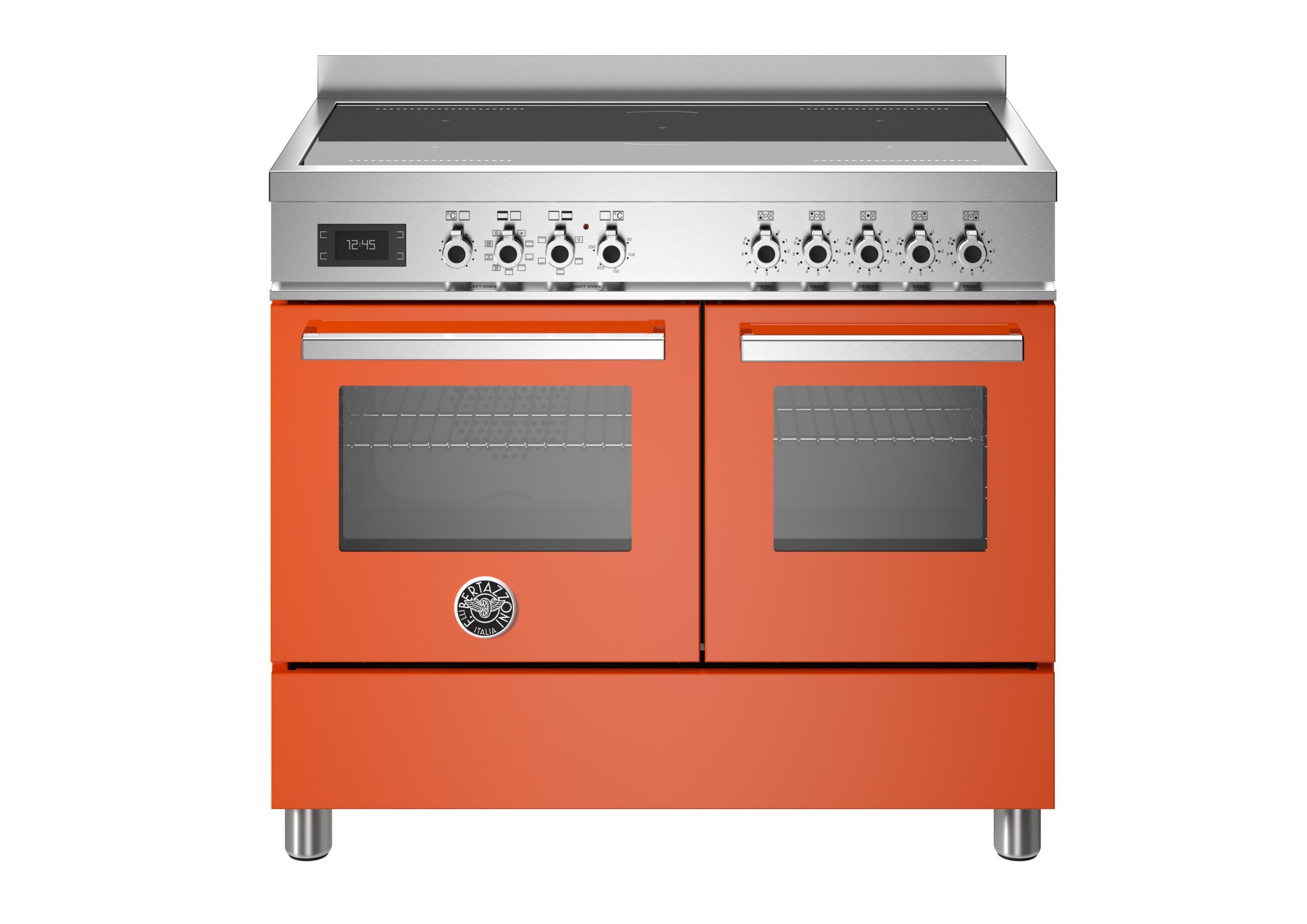 Bertazzoni Professional 100cm Induction Triple Oven Cooker - Orange