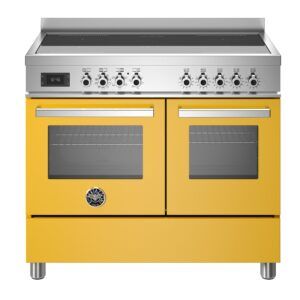 Bertazzoni Professional 100cm Induction Double Oven Cooker - Yellow