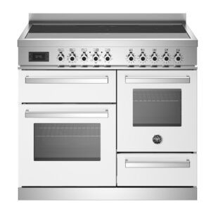 Bertazzoni Professional 100cm Induction Triple Oven Cooker - White