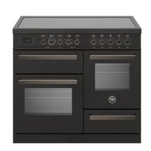 Bertazzoni Professional 100cm Induction Triple Oven Cooker - Carbonio