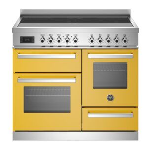 Bertazzoni Professional 100cm Induction Triple Oven Cooker - Yellow