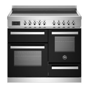 Bertazzoni Professional 100cm Induction Triple Oven Cooker - Black