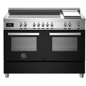 Bertazzoni Professional Series 120cm Induction Double Oven Cooker-Black