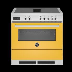 Bertazzoni Professional AirTec 90cm Induction Cooker - Yellow