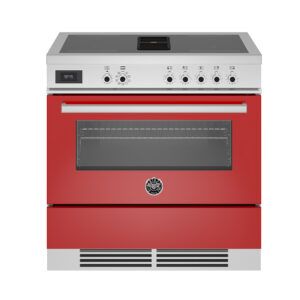 Bertazzoni Professional AirTec 90cm Induction Cooker - Red