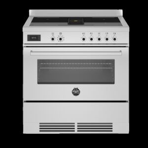 Bertazzoni Professional AirTec 90cm Induction Cooker - Stainless Steel
