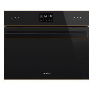 Smeg 45cm Dolce Stil Novo Combi-Microwave Oven - Black
