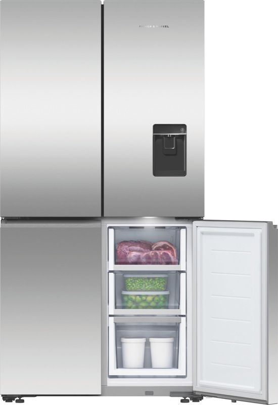 Fisher & Paykel 605 Litre Quad Door Fridge Stainless Steel