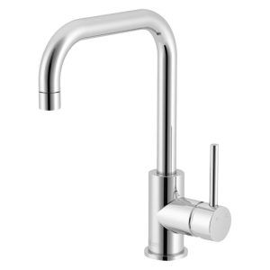 ABEY Lucia Square Sidelever Mixer Chrome