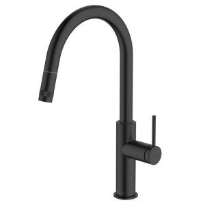 ABEY Poco Pullout Kitchen Mixer Black
