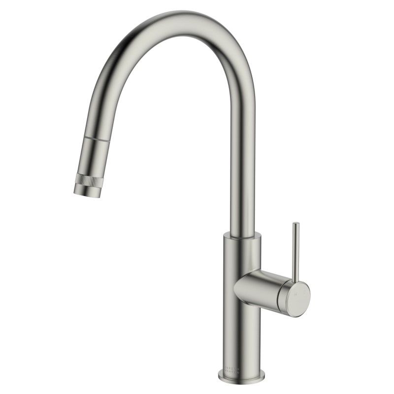 ABEY Poco Pullout Kitchen Mixer Brushed Nickle