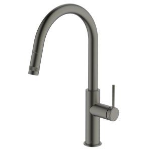 ABEY Poco Pullout Kitchen Mixer Gun Metal