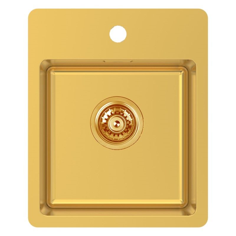 ABEY Bar Sink With Tap Ledge - Eureka Gold