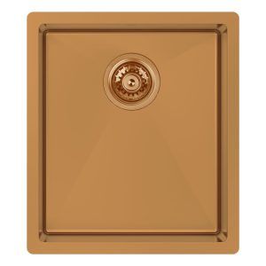 ABEY Piazza Sgl Bwl 390X445 + Acc - Artisan Copper