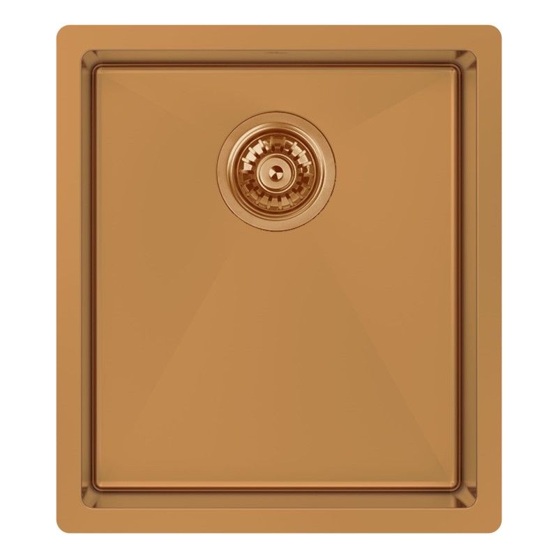 ABEY Piazza Sgl Bwl 390X445 + Acc - Artisan Copper