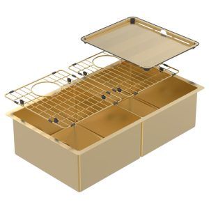 ABEY Piazza Dbl Bwl 758X445 + Acc - Eureka Gold