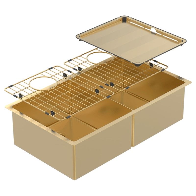 ABEY Piazza Dbl Bwl 758X445 + Acc - Eureka Gold