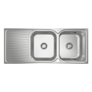 ABEY Double Bowl Single Drainer