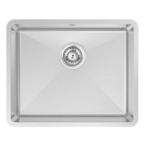 Abey Lucia Large Single Bowl - Stainless Steel