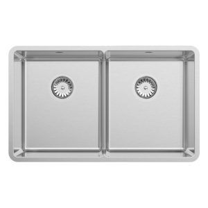 Abey Lucia DBL Bowl Sink Only - Stainless Steel