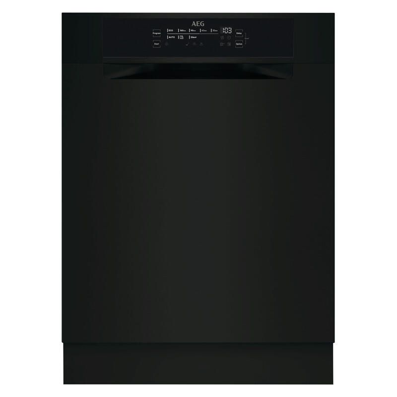 AEG 60cm Built-Under Dishwasher - Matte Black