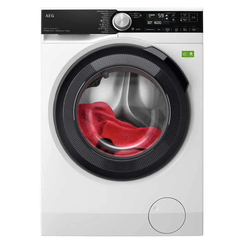 AEG 10kg Front Load Washing Machine ? White (9000 Series)