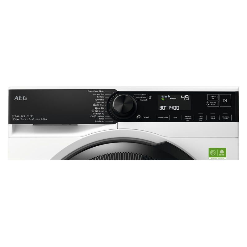 AEG 8kg Front Load Washing Machine ? White (7000 Series) - Image 2