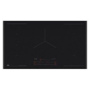 AEG 90cm SaphirMatt Induction Cooktop with FlexiBridge - Matte Black