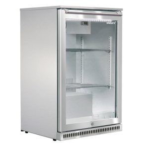 HUSKY Single Glass Door Alfresco Drink Chiller 118L
