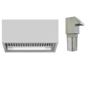 SIRIUS UNDERMOUNT RANGEHOOD WITH OFF BOARD SEM51 MOTOR