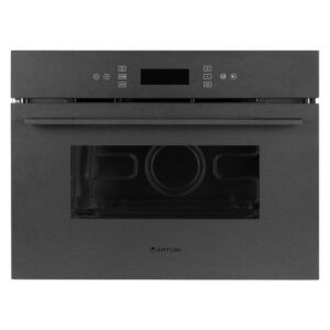 Artusi Built In Microwave Digital Clock Nano Matte Black 45CM