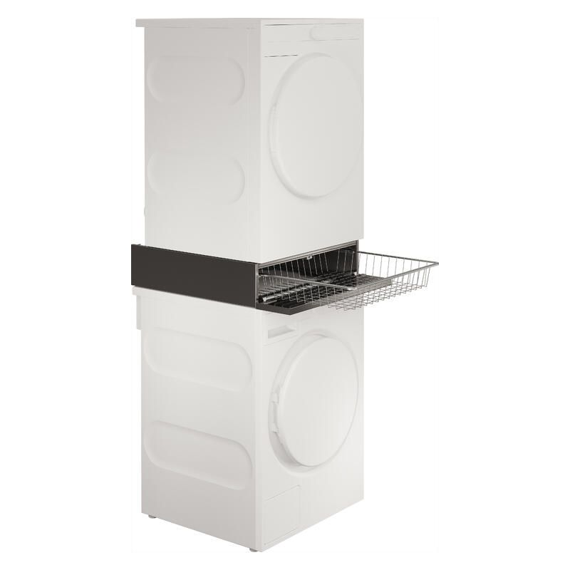 ASKO Laundry Stacking Kit with Slide-Out Basket - Titanium - Image 3