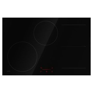 Asko 80cm 4 Zone Bridge Induction Cooktop - Black