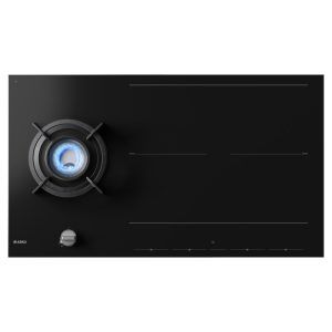 ASKO 90cm Duo Fusion Combined Gas & Induction Cooktop - Black